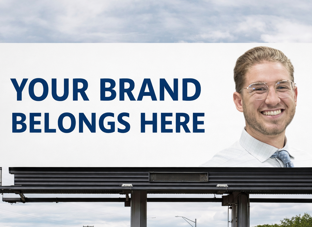 Jacob Suski Billboard Campaign Jacob Suski - "Your Brand Belongs Here" Billboard Advertisement